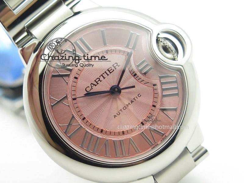 GoAnywhere Ballon Bleu 33mm SS V6F Best Edition Pink Dial On SS Bracelet SEIKO NH05A 10792