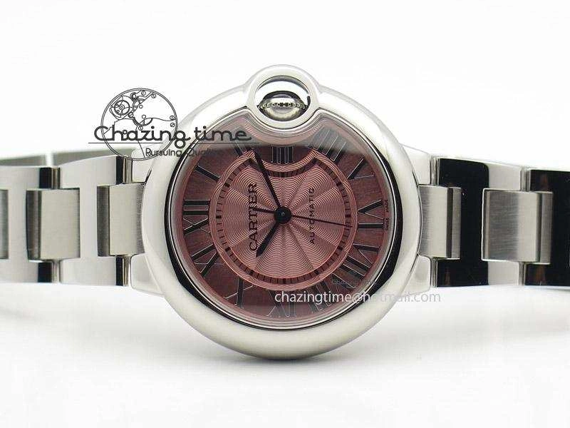 GoAnywhere Ballon Bleu 33mm SS V6F Best Edition Pink Dial On SS Bracelet SEIKO NH05A 10792