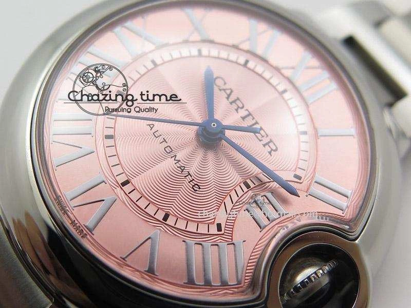 GoAnywhere Ballon Bleu 33mm SS V6F Best Edition Pink Dial On SS Bracelet SEIKO NH05A 10792