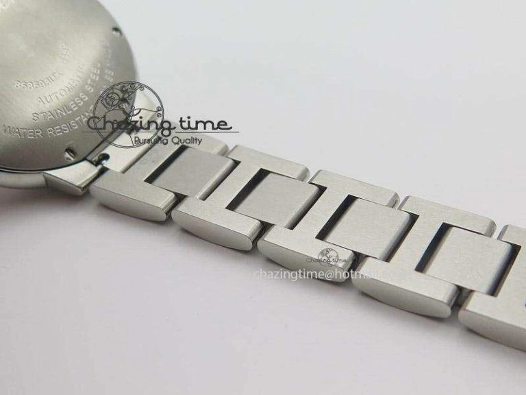 Ballon Bleu 33mm SS V6F Best Edition White Dial Diamonds Markers On SS Bracelet SEIKO NH05A FreshLook 10789