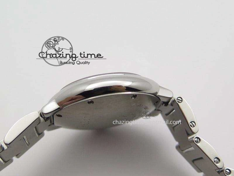 Ballon Bleu 33mm SS V6F Best Edition White Dial Diamonds Markers On SS Bracelet SEIKO NH05A FreshLook 10789