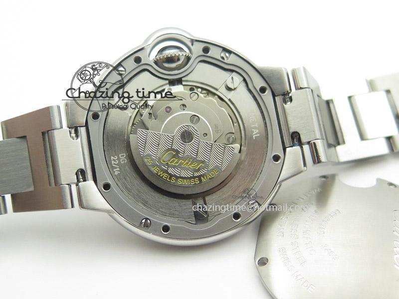 Ballon Bleu 33mm SS V6F Best Edition White Dial Diamonds Markers On SS Bracelet SEIKO NH05A FreshLook 10789
