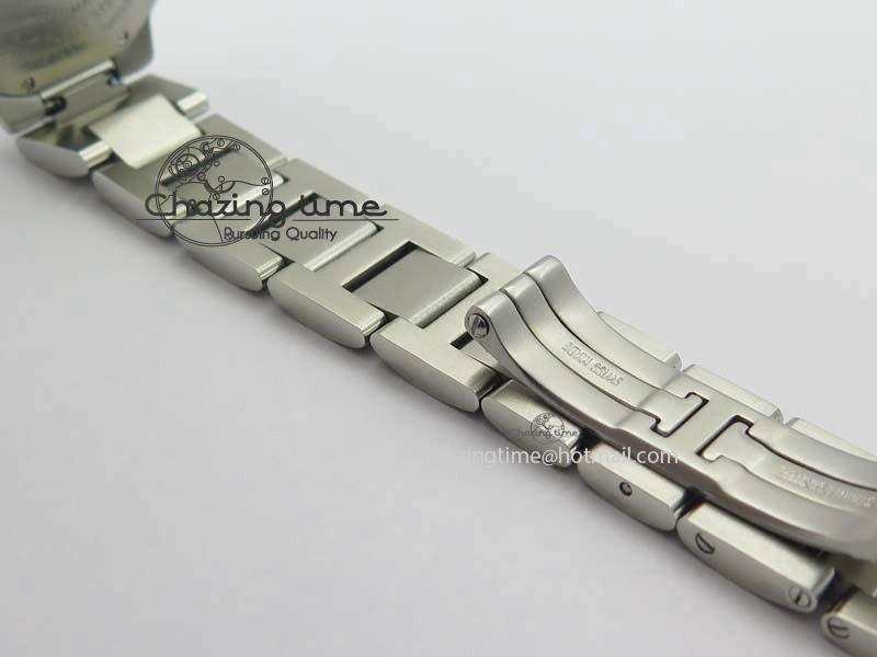 Thermal Ballon Bleu 33mm SS V6F Diamond Markers Pink Mop Dial On SS Bracelet Ronda Quartz 6306