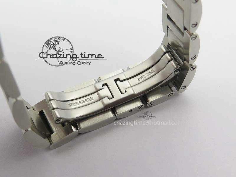Thermal Ballon Bleu 33mm SS V6F Diamond Markers Pink Mop Dial On SS Bracelet Ronda Quartz 6306