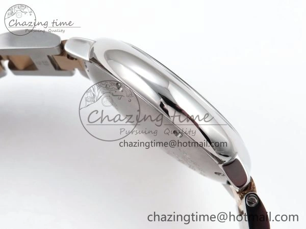 Ballon Bleu 33mm SS RG AF 1:1 Best Edition Silver Dial on SS RG Bracelet SEIKO NH05A Bold 6035