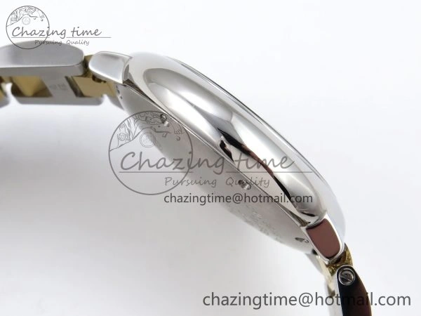 Ballon Bleu 33mm SS YG AF 1:1 Best Edition Silver Dial on SS YG Bracelet SEIKO NH05A Bright 6036