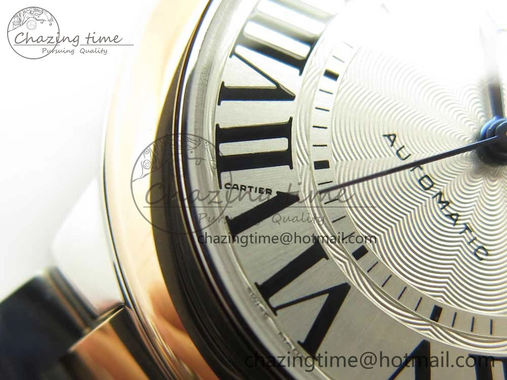 UrbanStyle Ballon Bleu 33mm V6F 1:1 Best Edition SS RG White Texture Dial on SS RG Bracelet SEIKO NH05A 6184