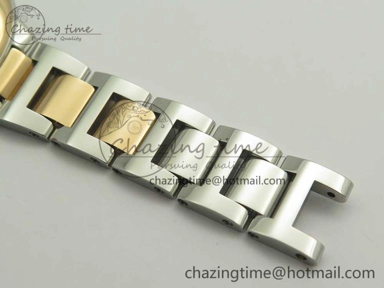 UrbanStyle Ballon Bleu 33mm V6F 1:1 Best Edition SS RG White Texture Dial on SS RG Bracelet SEIKO NH05A 6184