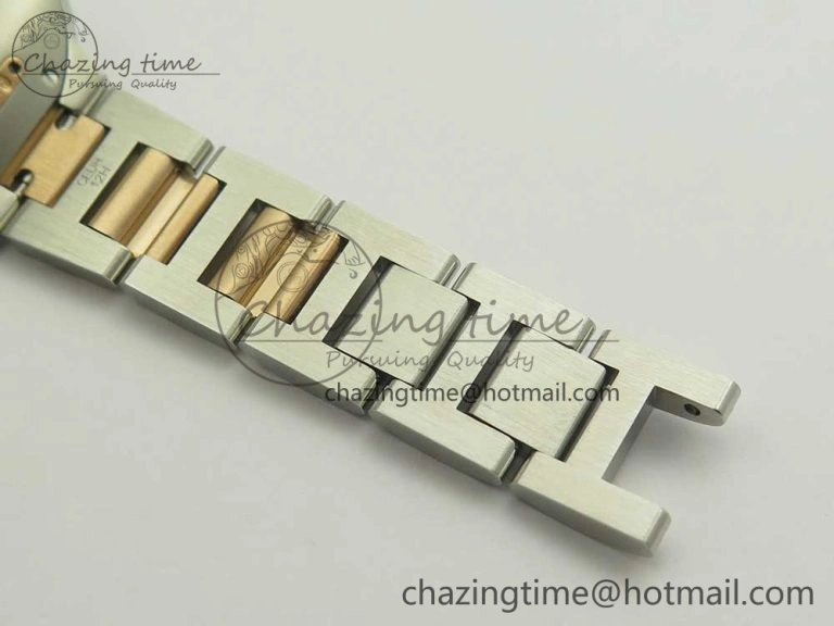 UrbanStyle Ballon Bleu 33mm V6F 1:1 Best Edition SS RG White Texture Dial on SS RG Bracelet SEIKO NH05A 6184