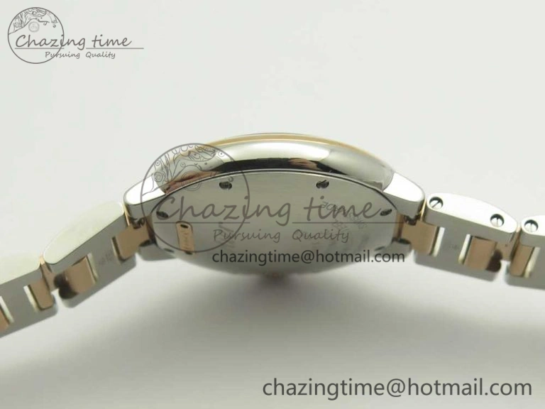 UrbanStyle Ballon Bleu 33mm V6F 1:1 Best Edition SS RG White Texture Dial on SS RG Bracelet SEIKO NH05A 6184