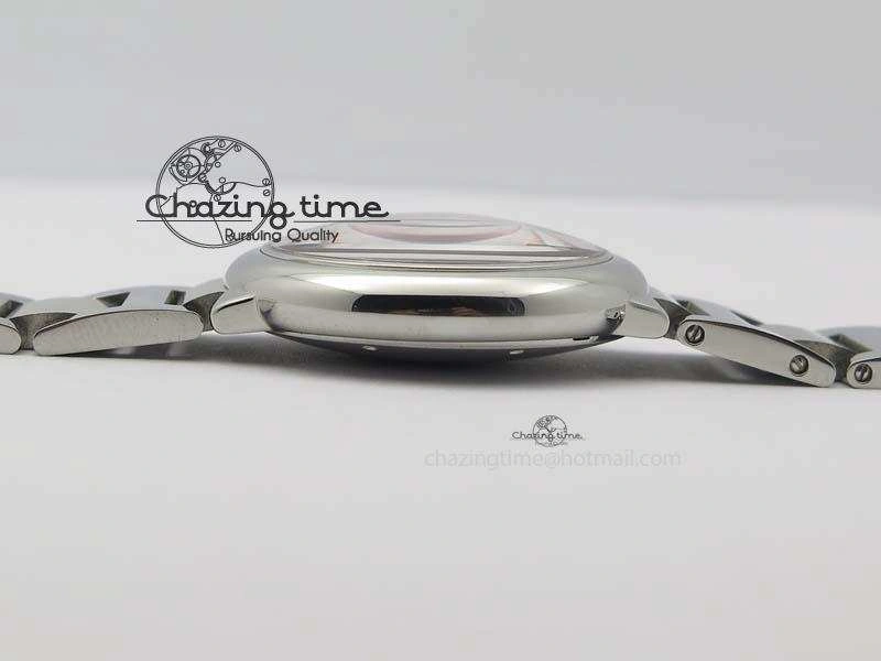 Ballon Bleu 36mm SS V6F 1:1 Best Edition Pink Dial On SS Bracelet SEIKO NH05A Popular 6301