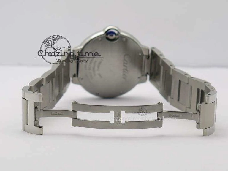 Ballon Bleu 36mm SS V6F 1:1 Best Edition Pink Dial On SS Bracelet SEIKO NH05A Popular 6301
