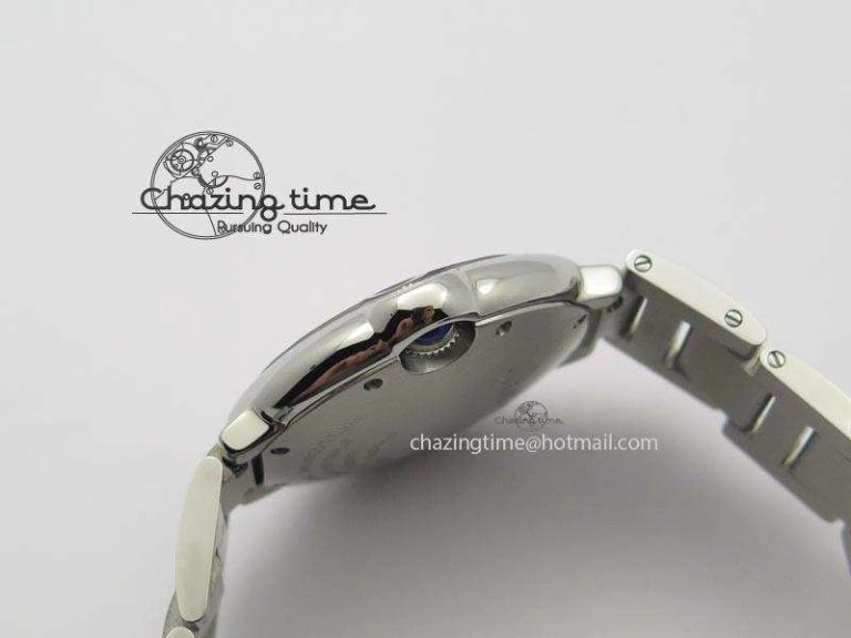 RelaxedFit Ballon Bleu 36mm SS V6F Best Edition Pink Textured Dial On SS Bracelet Ronda Quartz 10782