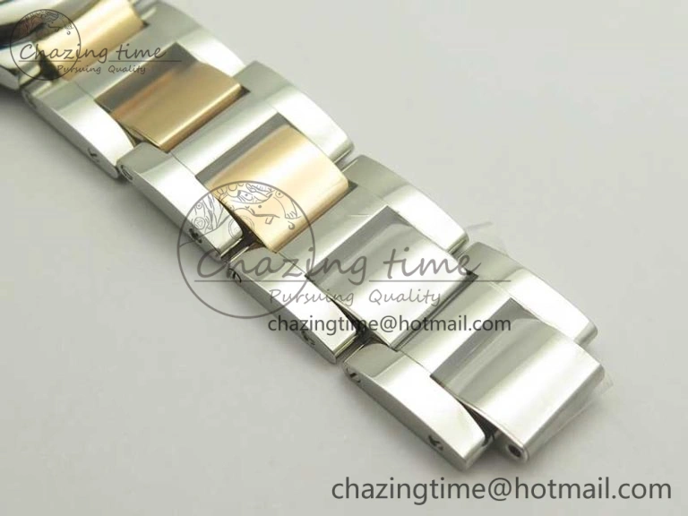 Modern Ballon Bleu 36mm SS RG V6F 1:1 Best Edition White MOP Dial on SS RG Bracelet Ronda Quartz 10677