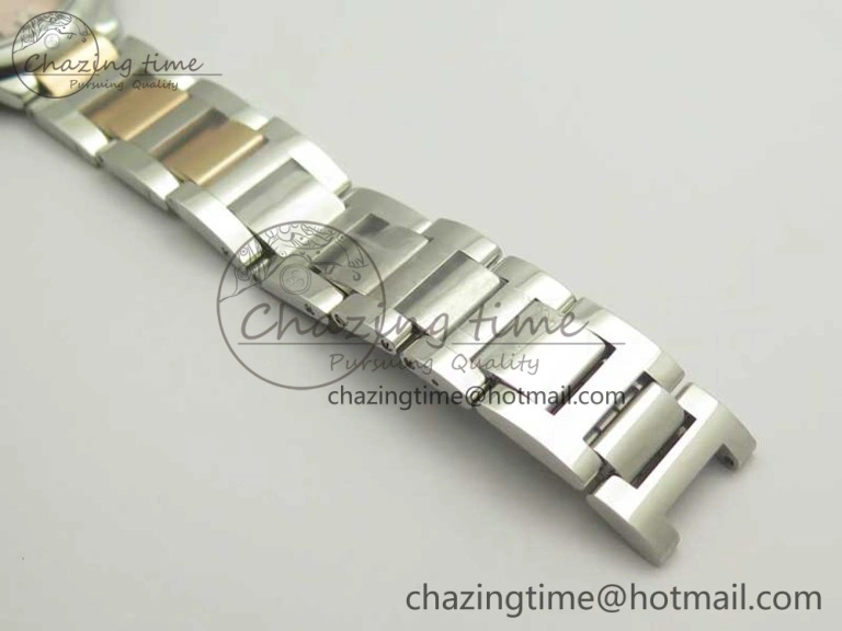 Modern Ballon Bleu 36mm SS RG V6F 1:1 Best Edition White MOP Dial on SS RG Bracelet Ronda Quartz 10677
