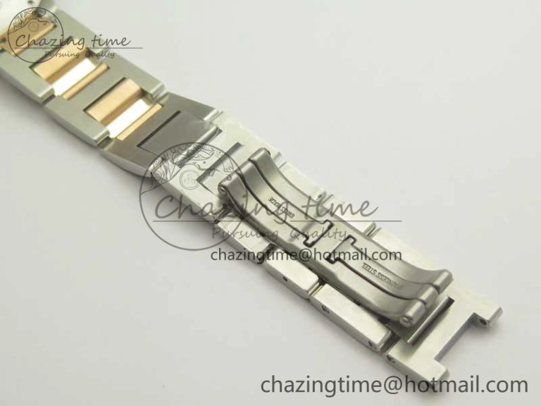 Modern Ballon Bleu 36mm SS RG V6F 1:1 Best Edition White MOP Dial on SS RG Bracelet Ronda Quartz 10677