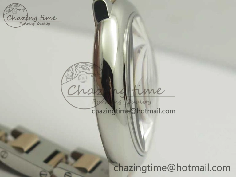 Modern Ballon Bleu 36mm SS RG V6F 1:1 Best Edition White MOP Dial on SS RG Bracelet Ronda Quartz 10677