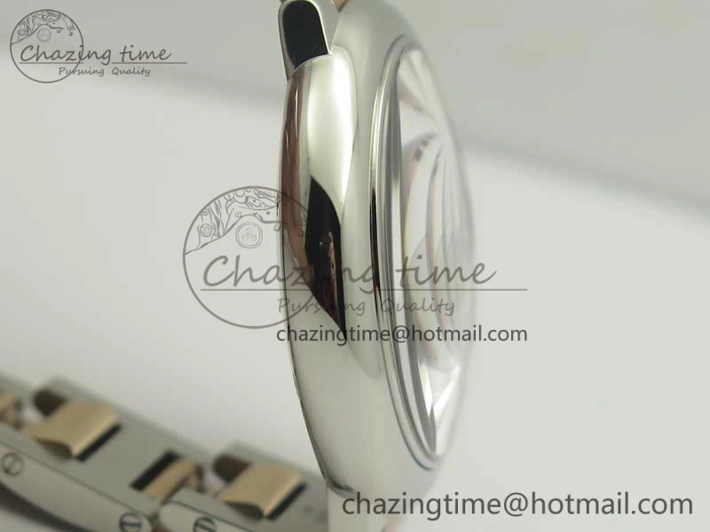 Modern Ballon Bleu 36mm SS RG V6F 1:1 Best Edition White MOP Dial on SS RG Bracelet Ronda Quartz 10677