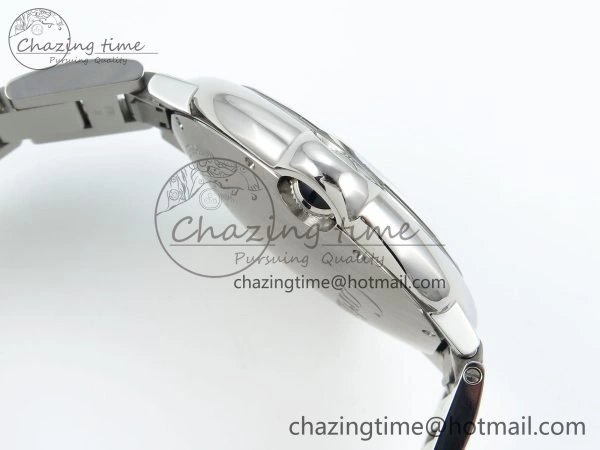 Casual Ballon Bleu 40mm SS CHF 1:1 Best Edition Grey Texture Dial on SS Bracelet A 6044