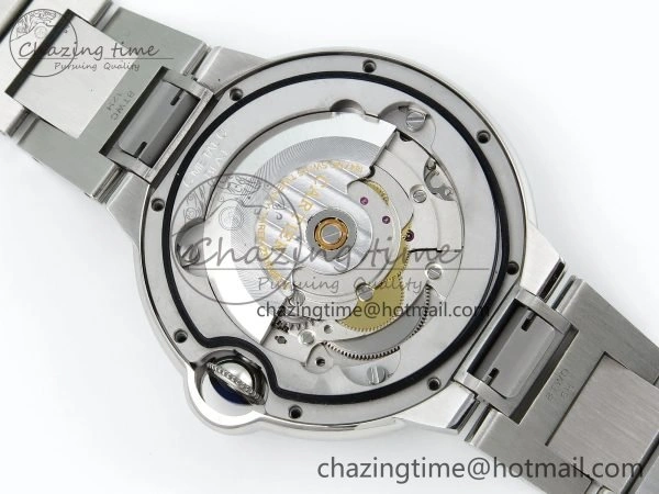 Casual Ballon Bleu 40mm SS CHF 1:1 Best Edition Grey Texture Dial on SS Bracelet A 6044