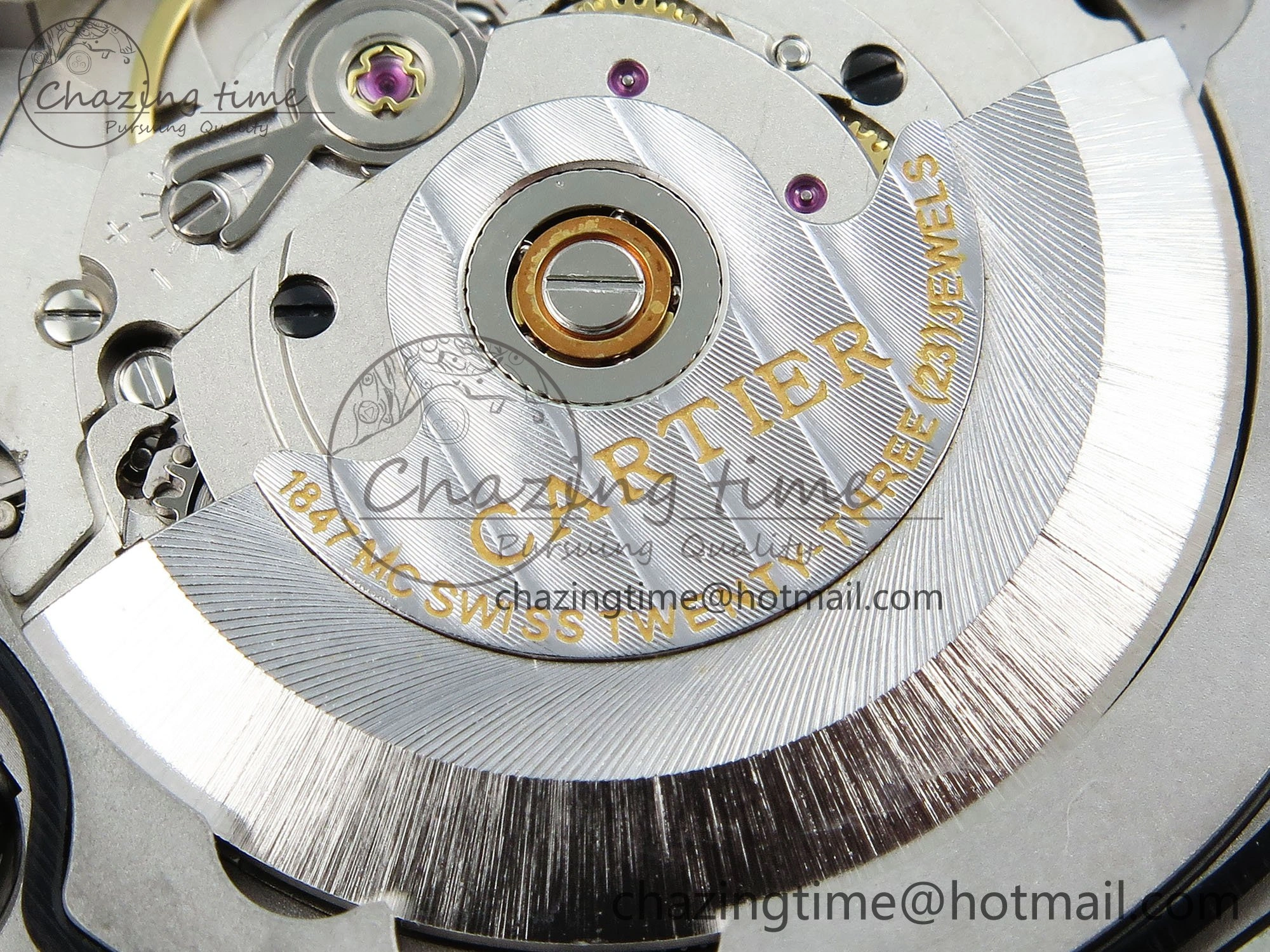 Casual Ballon Bleu 40mm SS CHF 1:1 Best Edition Grey Texture Dial on SS Bracelet A 6044