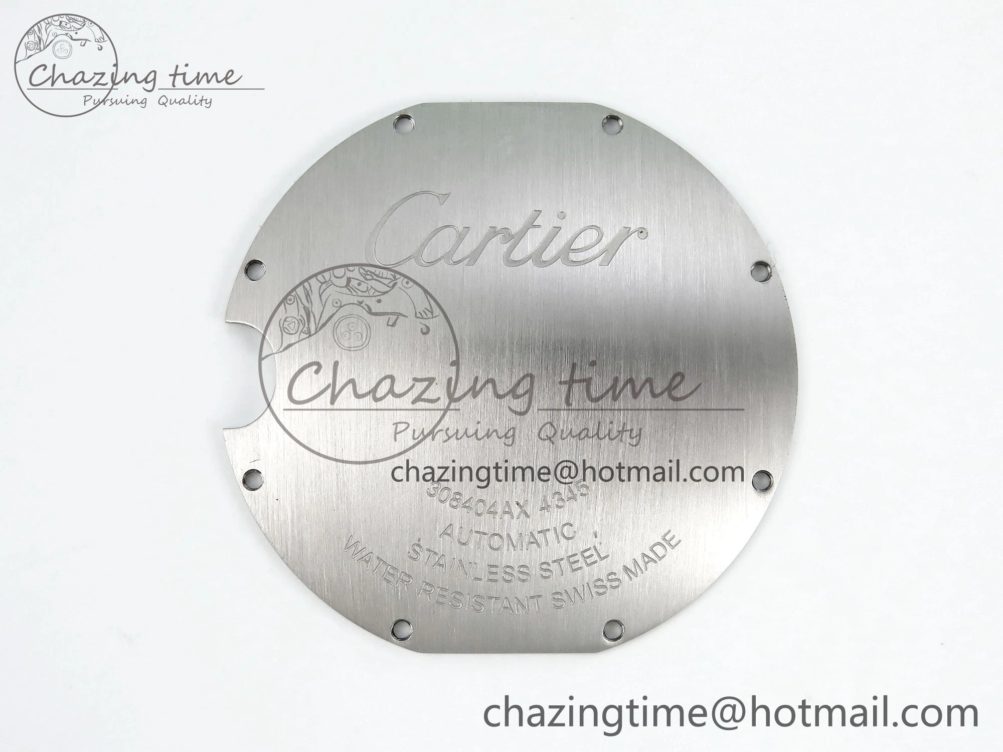 Casual Ballon Bleu 40mm SS CHF 1:1 Best Edition Grey Texture Dial on SS Bracelet A 6044