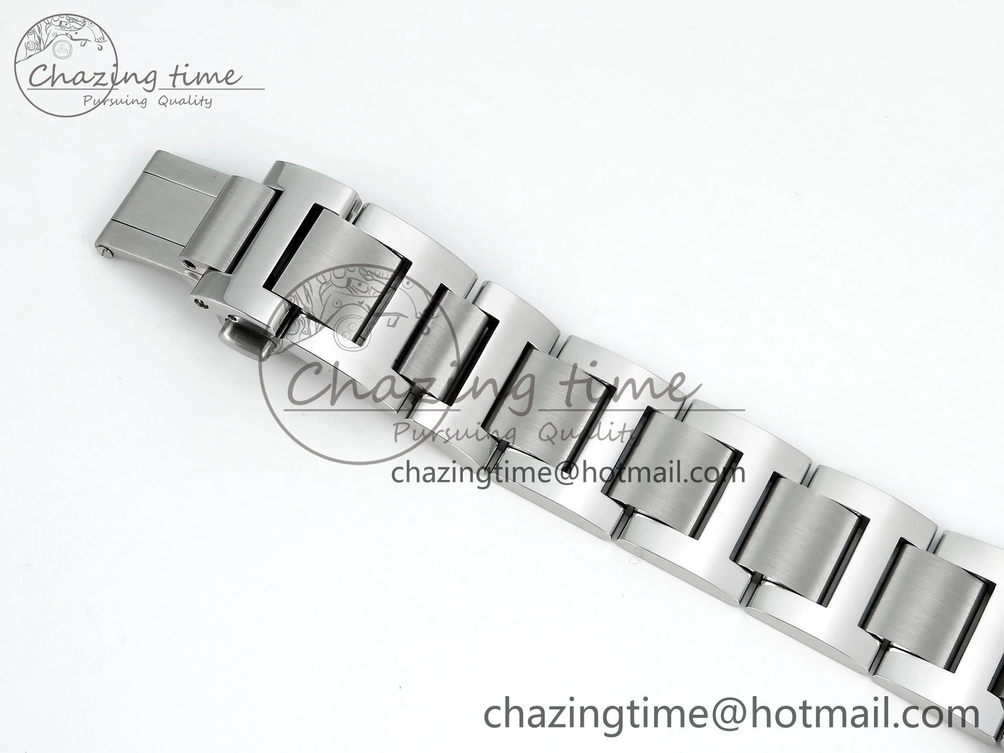 Casual Ballon Bleu 40mm SS CHF 1:1 Best Edition Grey Texture Dial on SS Bracelet A 6044