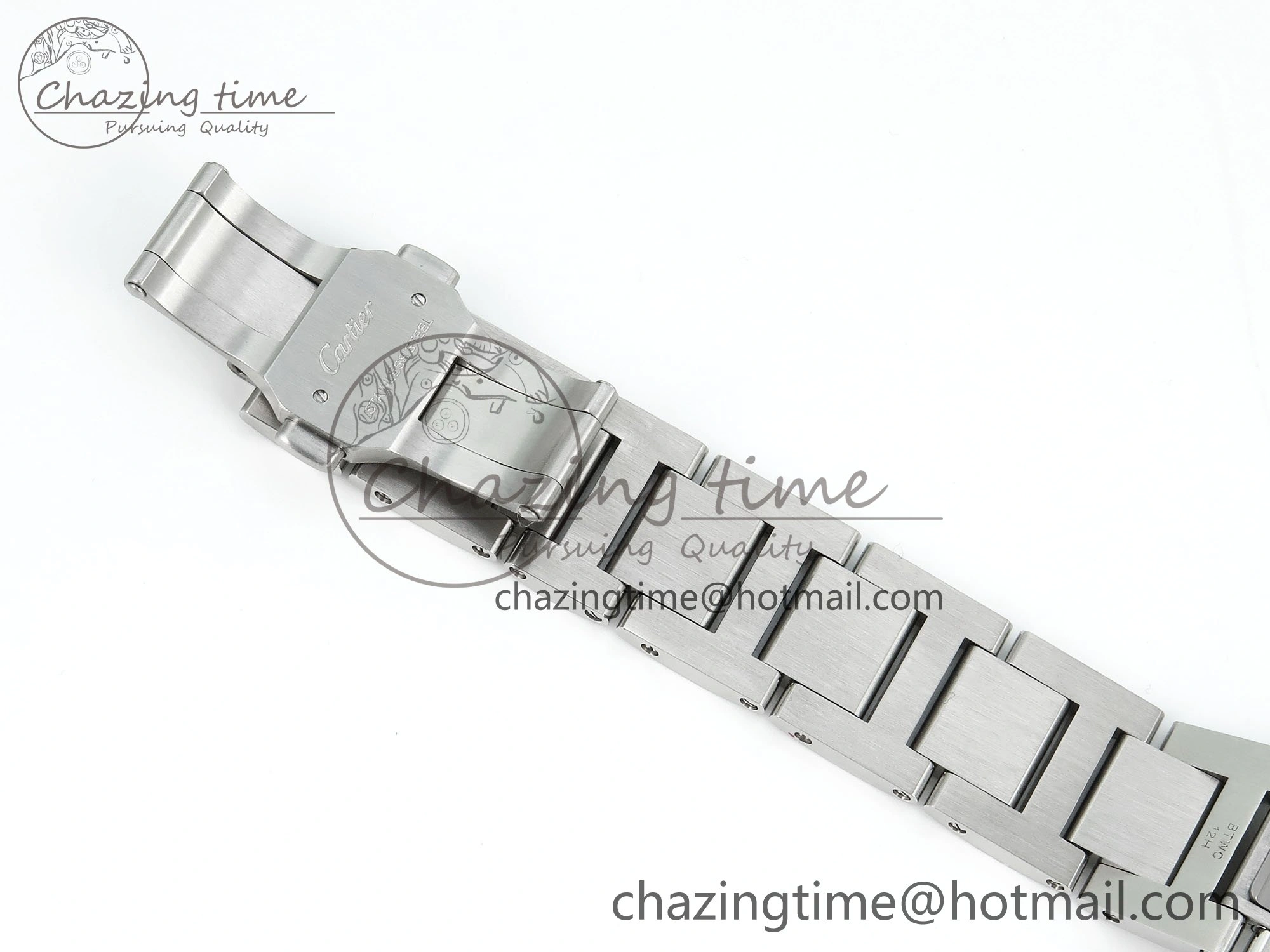 Casual Ballon Bleu 40mm SS CHF 1:1 Best Edition Grey Texture Dial on SS Bracelet A 6044