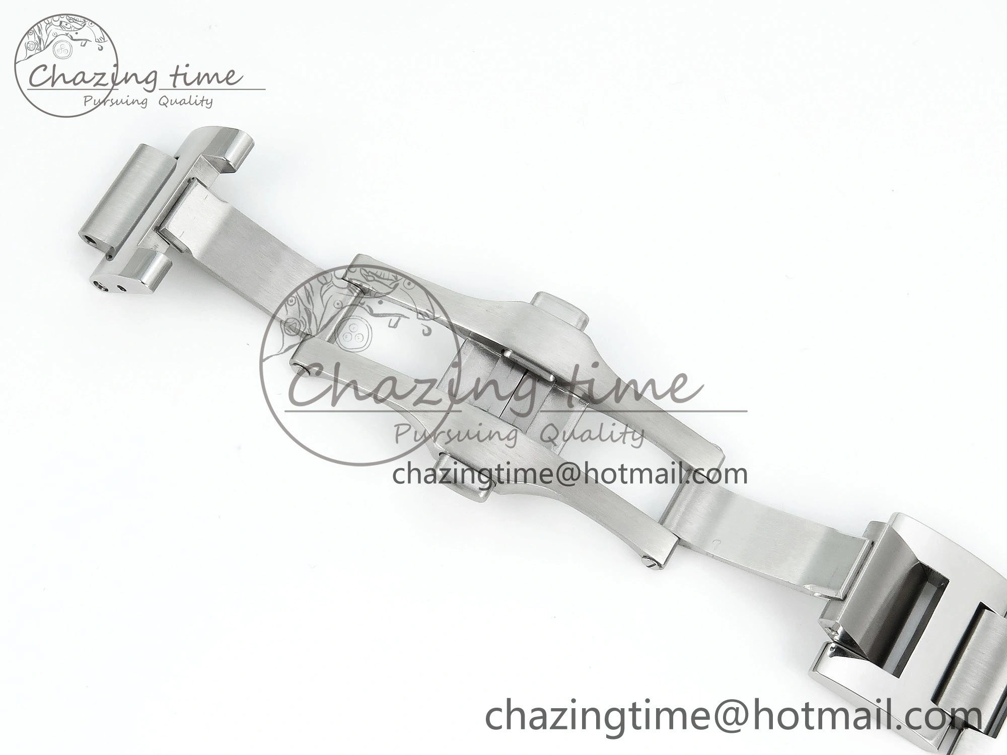 Casual Ballon Bleu 40mm SS CHF 1:1 Best Edition Grey Texture Dial on SS Bracelet A 6044