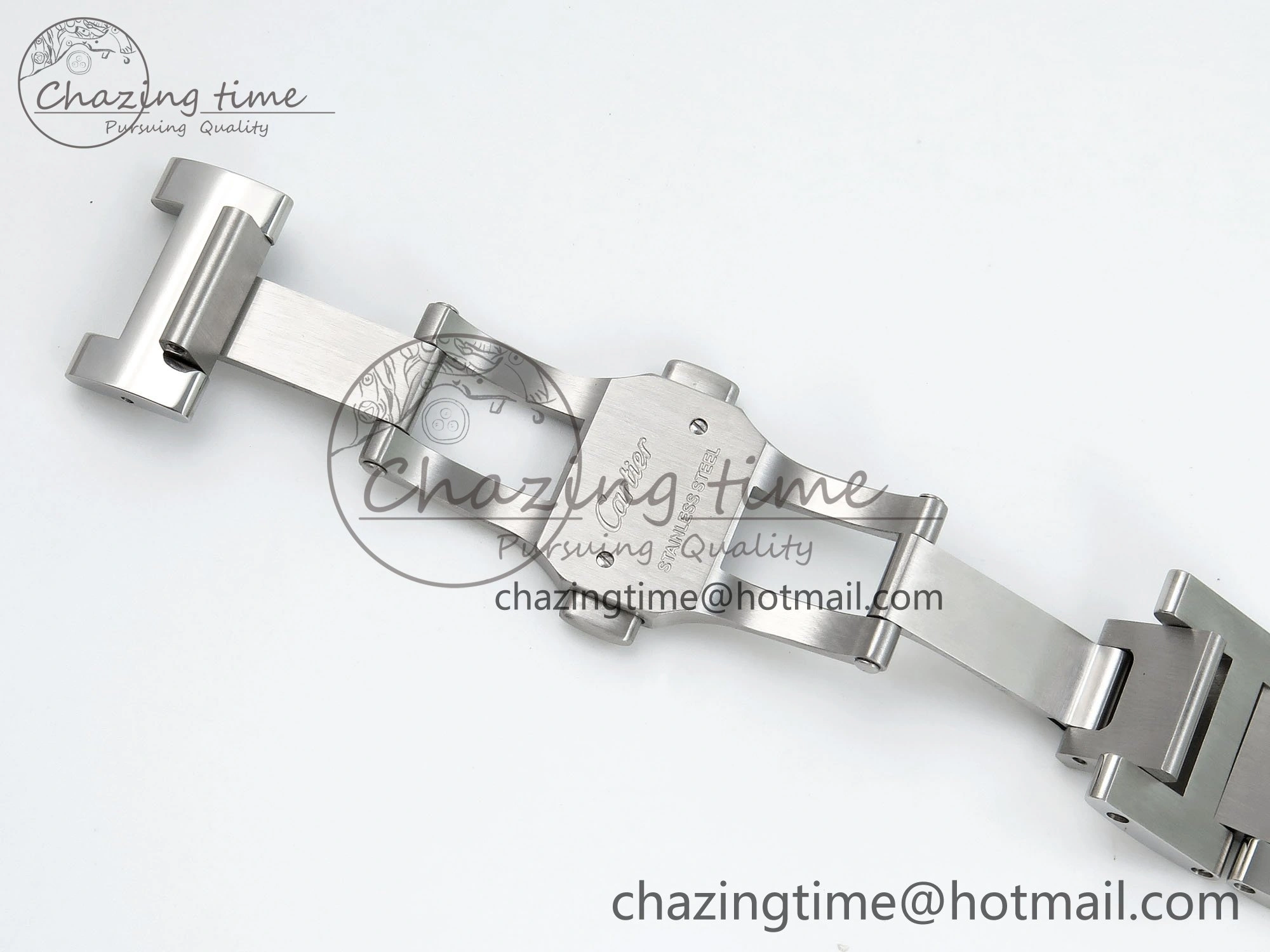 Casual Ballon Bleu 40mm SS CHF 1:1 Best Edition Grey Texture Dial on SS Bracelet A 6044