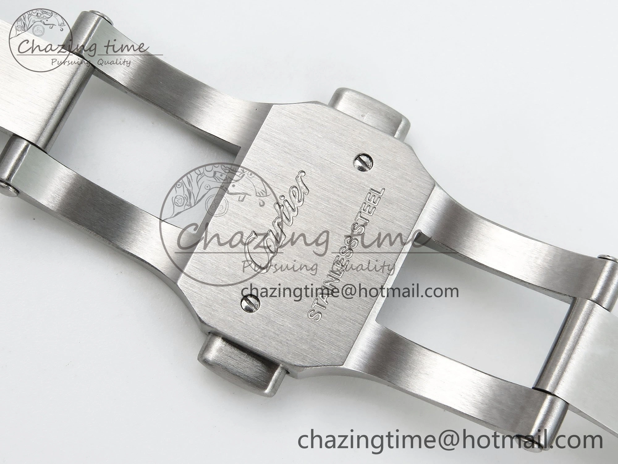 Casual Ballon Bleu 40mm SS CHF 1:1 Best Edition Grey Texture Dial on SS Bracelet A 6044