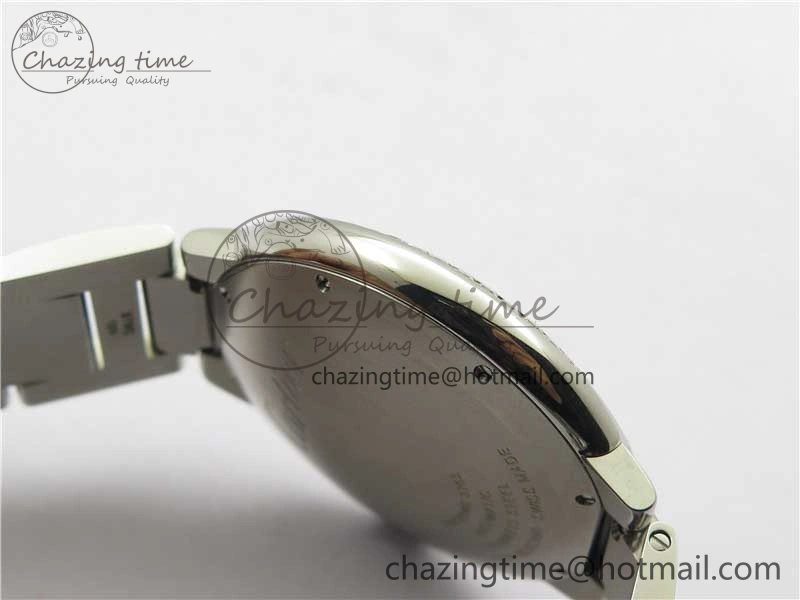 FlexibleFit Ballon Bleu 42mm Crystal Bezel SS V6F 1:1 Best Edition White Texture Dial on SS Bracelet A 10339