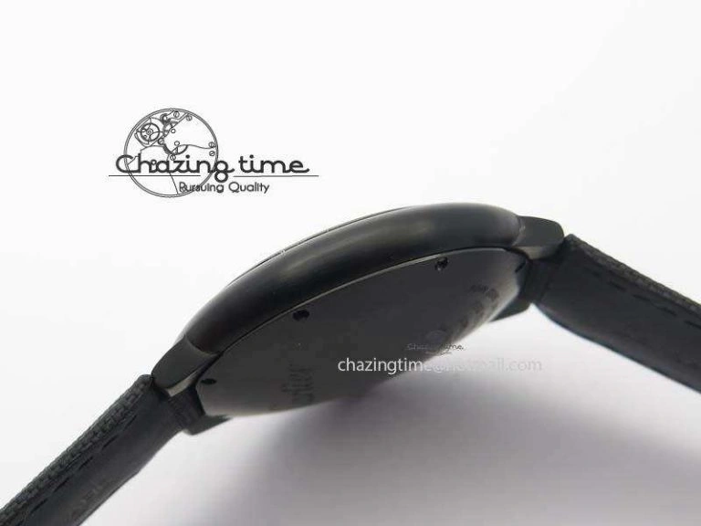 Ballon Bleu 42mm DLC Best Edition Black Dial On Black Nylon Strap A Timeless 6304
