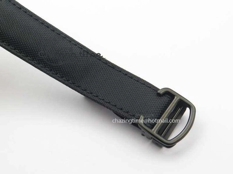 Ballon Bleu 42mm DLC Best Edition Black Dial On Black Nylon Strap A Timeless 6304