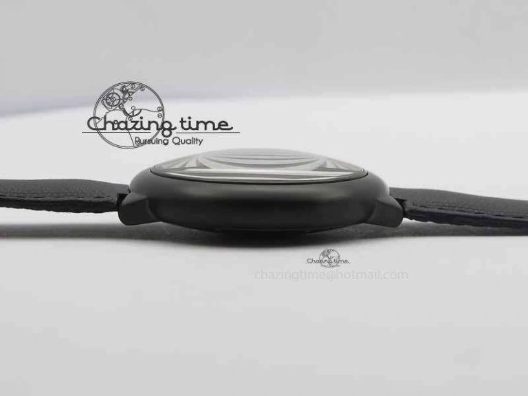 Ballon Bleu 42mm DLC JF Best Edition Black Dial On Black Nylon Strap Miyota UrbanChic 6295
