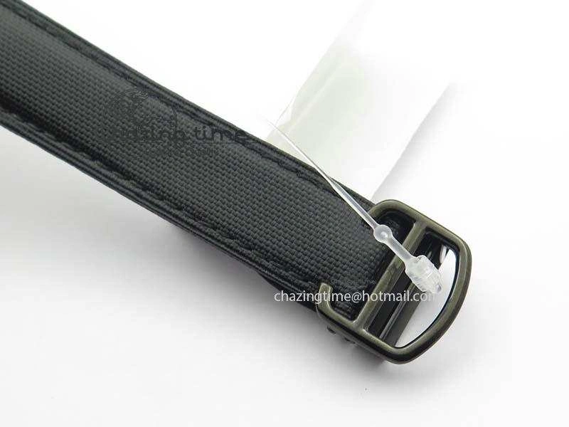 Functional Ballon Bleu 42mm DLC V6F Best Edition Black Dial On Black Nylon Strap A 6302
