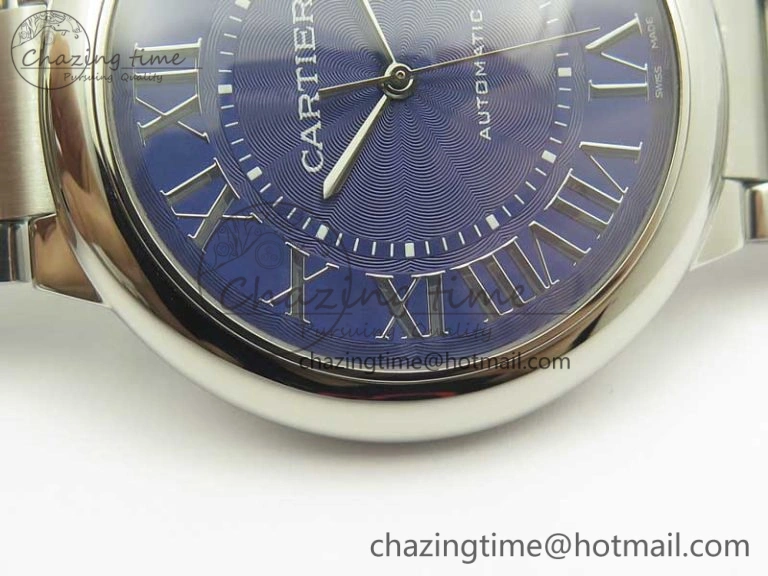 GoodFit Ballon Bleu 42mm SS AF 1:1 Best Edition Blue Texture Dial on SS Bracelet A 6192