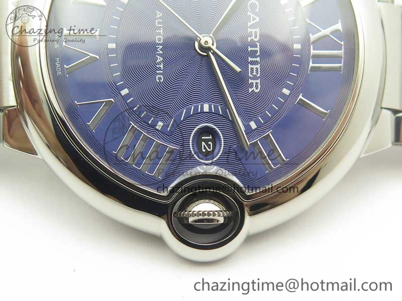 GoodFit Ballon Bleu 42mm SS AF 1:1 Best Edition Blue Texture Dial on SS Bracelet A 6192