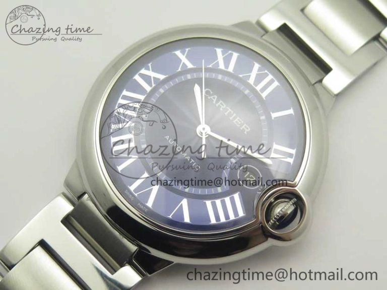 GoodFit Ballon Bleu 42mm SS AF 1:1 Best Edition Blue Texture Dial on SS Bracelet A 6192