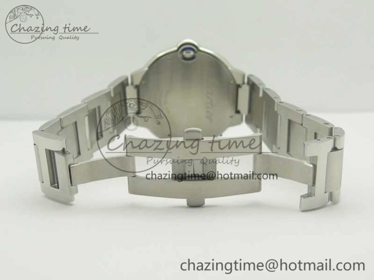 Soft Ballon Bleu 42mm SS AF 1:1 Best Edition White Texture Dial on SS Bracelet A 6191