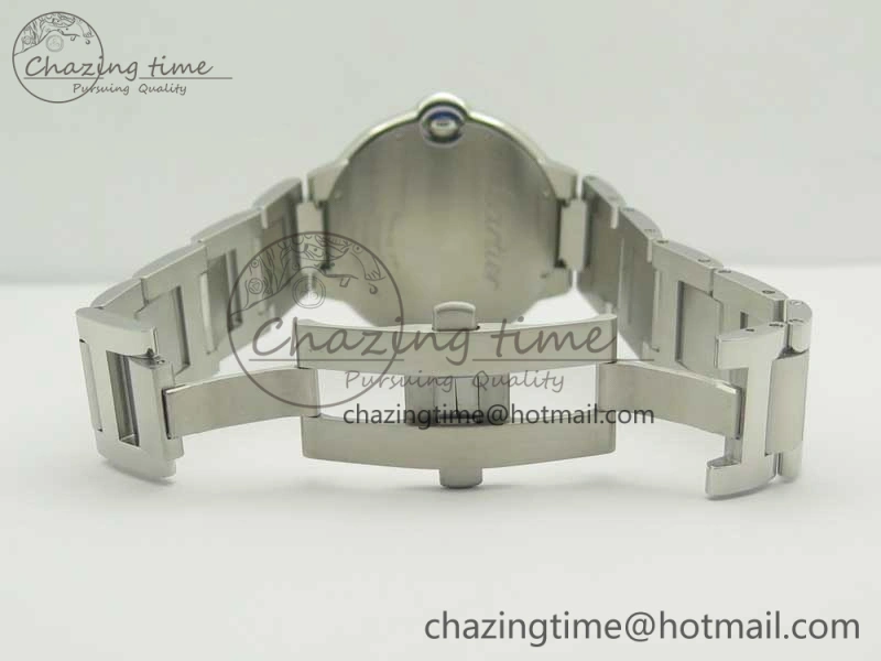 Soft Ballon Bleu 42mm SS AF 1:1 Best Edition White Texture Dial on SS Bracelet A 6191