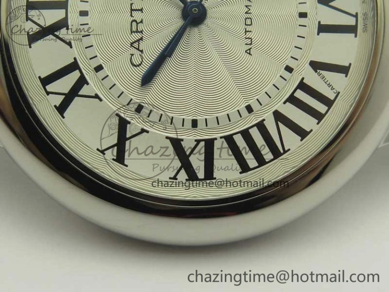 Soft Ballon Bleu 42mm SS AF 1:1 Best Edition White Texture Dial on SS Bracelet A 6191