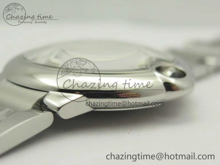 Soft Ballon Bleu 42mm SS AF 1:1 Best Edition White Texture Dial on SS Bracelet A 6191