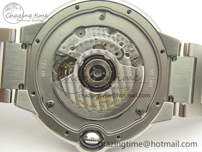 Soft Ballon Bleu 42mm SS AF 1:1 Best Edition White Texture Dial on SS Bracelet A 6191