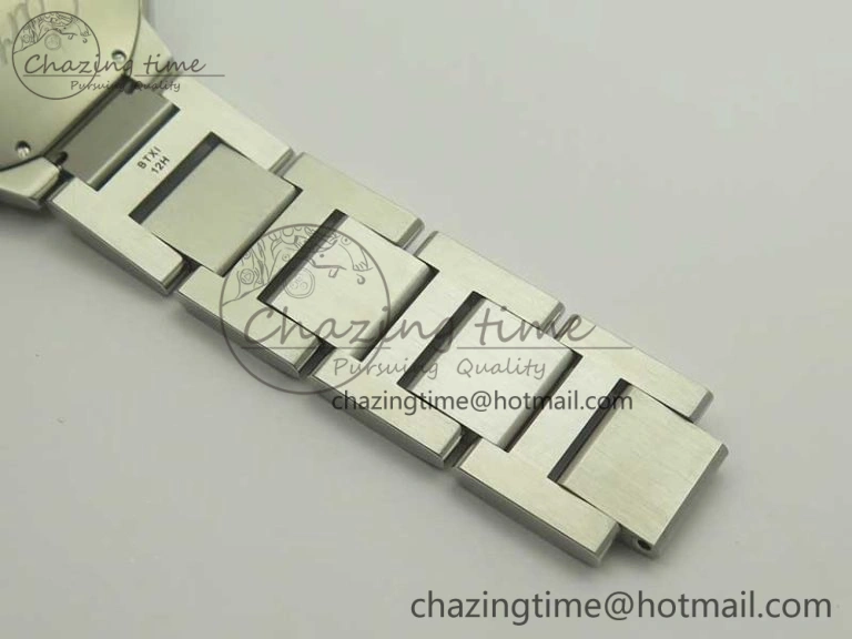 Soft Ballon Bleu 42mm SS AF 1:1 Best Edition White Texture Dial on SS Bracelet A 6191