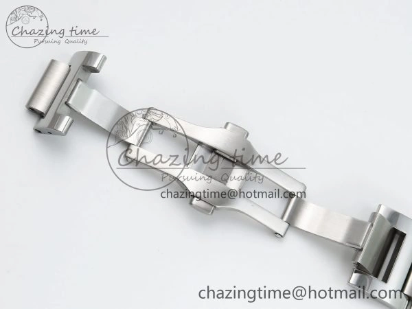 Ballon Bleu 42mm SS CHF 1:1 Best Edition Blue Texture Dial on SS Bracelet A RelaxedFit 6041