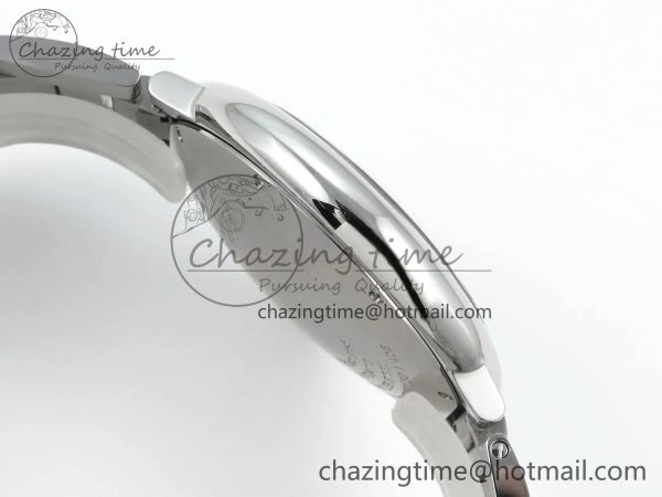 Functional Ballon Bleu 42mm SS CHF 1:1 Best Edition Grey Texture Dial on SS Bracelet A 6038