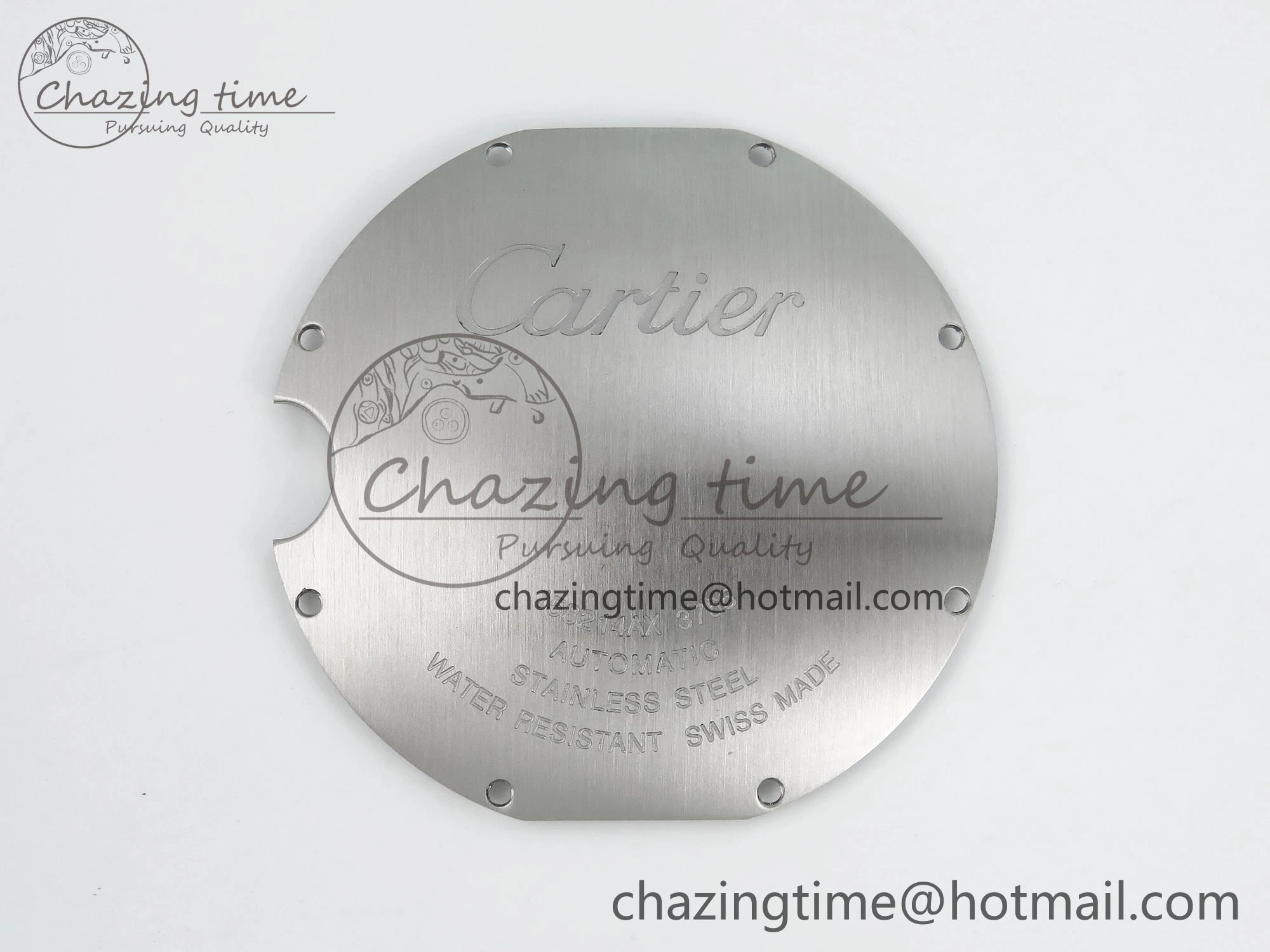 Functional Ballon Bleu 42mm SS CHF 1:1 Best Edition Grey Texture Dial on SS Bracelet A 6038