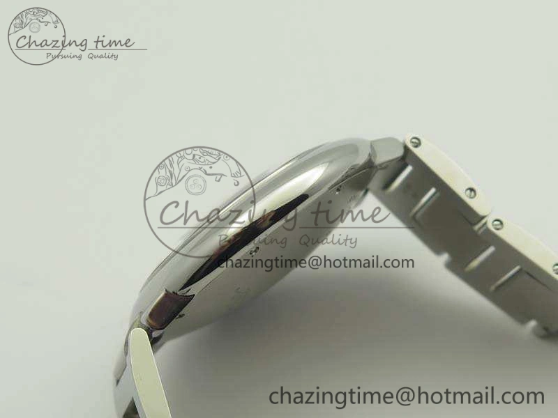 Sustainable Ballon Bleu 42mm SS JF 1:1 Best Edition White Dial On SS Bracelet Miyota 6257