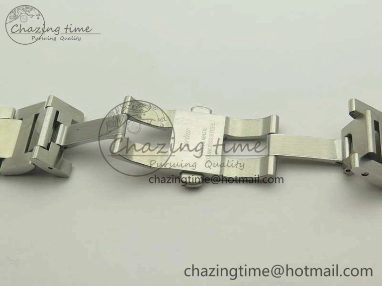 Sustainable Ballon Bleu 42mm SS JF 1:1 Best Edition White Dial On SS Bracelet Miyota 6257